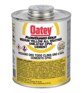 PEGA DORADA CPVC 1/16GL 8OZ (OATEY)