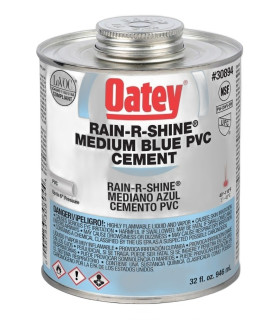 PEGA AZUL AGUA FRIA 1/4GL 32OZ (OATEY)