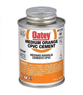 PEGA NARANJA CPVC 1/32GL 4OZ (OATEY)