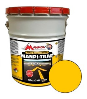 PINTURA TRAFICO AMARILLO REFLECTIVO CUÑETE (MANPICA)