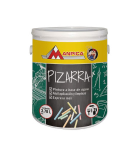 PINTURA PIZARRA NEGRO GALON (MANPICA)