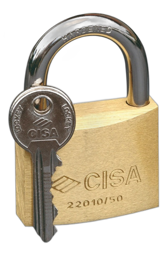 CANDADO LATON 50MM 12640069 (CISA)