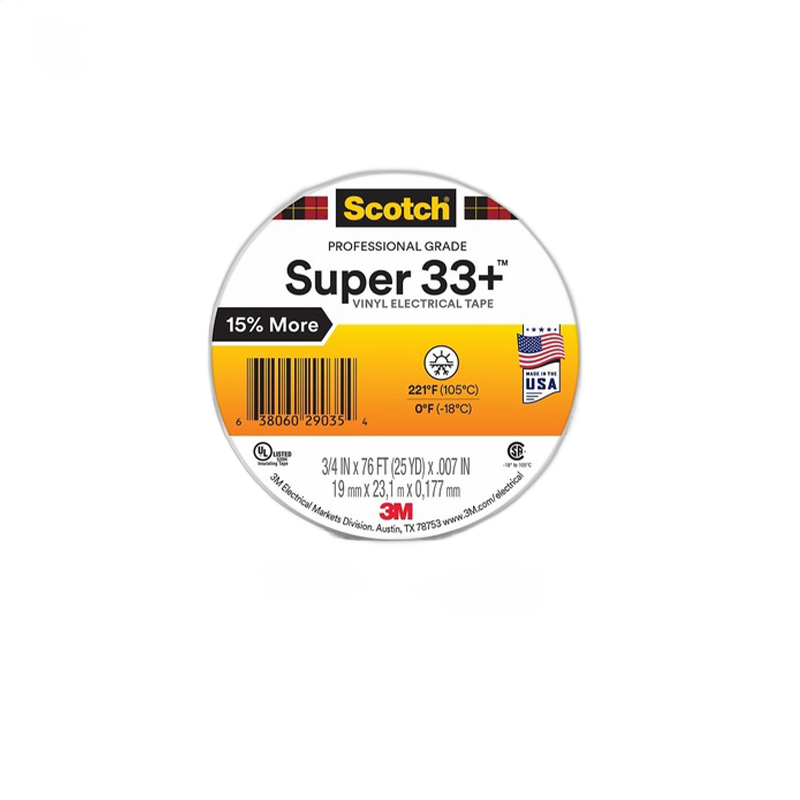 CINTA TEIPE ELECTRICA SCOTCH 33+ (3M)