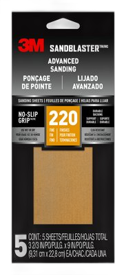 KIT LIJA SANDBLASTER G220 5PZAS (3M)