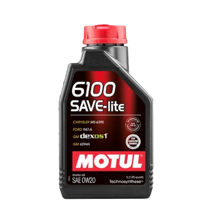 ACEITE 6100 SAVE-LITE 0W20 1LTS (MOTUL)