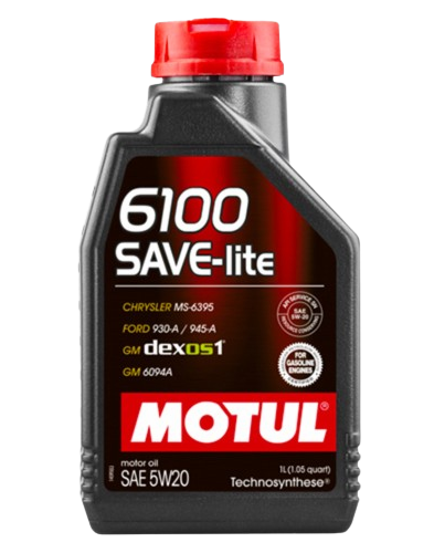 ACEITE 6100 SAVE-LITE 5W20 1LTS (MOTUL)
