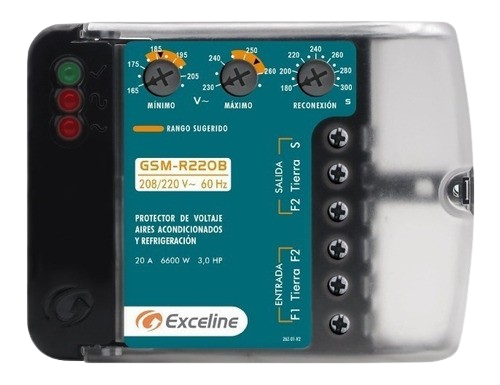 PROTECTOR ALTA CARGA 220V (EXCELINE)