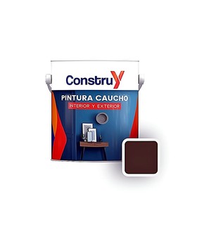 PINTURA CAUCHO INTERIOR EXTERIOR MADERA GALON (CONSTRUY)