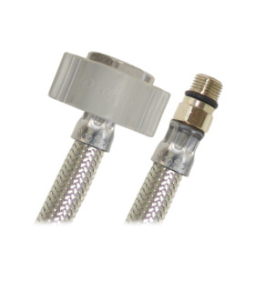 CANILLA FLEXIBLE MONOMANDO 1/2"X40CMTSX10M (COFLEX)