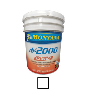 PINTURA AV-2000 EXTERIOR BLANCO PAILA (MONTANA)