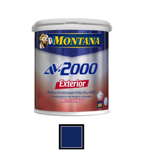 PINTURA AV-2000 EXTERIOR AZUL MARINO GALON (MONTANA)