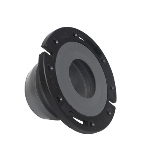 SELLO BRIDA WC FLEXIBLE MANGA CORTA 4" 109X73MM (COFLEX)