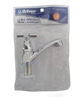 LLAVE INDIVIDUAL LAVAMANOS PLASTICA (GRIVEN)