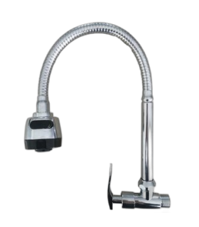 MONOMANDO FREGADERO CUELLO FLEXIBLE (AQUA PLUS)