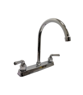 GRUPO FREGADERO 8" CROMADO MANILLA PALANCA (GRIVEN)