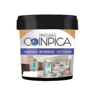 PINTURA CAUCHO BLANCA PAILA 4GALONES (COINPICA) (MAXIGAMA)