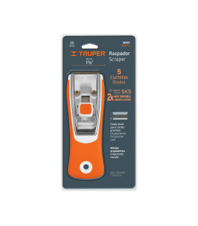 RASPADOR LIMPIA VIDRIO ERGONOMICO RASP-2 (TRUPER)