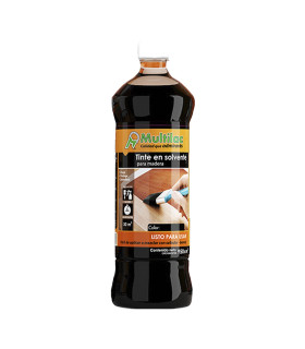 TINTA MADERA NEGRO 950CC (MULTILAC)