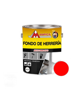 FONDO ROJO 1/4GL (MANPICA)
