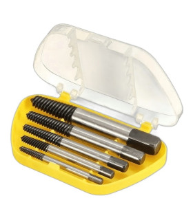 JUEGO EXTRACTOR TORNILLO ECO 5PZAS