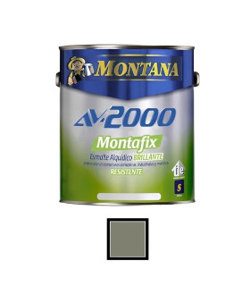PINTURA AV-2000 MONTAFIX E.BRILLT GRIS CLARO GALON (MONTANA)