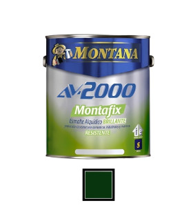 PINTURA AV-2000 MONTAFIX E.BRILLT VERDE MEDIANO GALON (MONTANA)