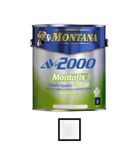 PINTURA AV-2000 MONTAFIX E.BRILLANTE BLANCO GALON (MONTANA)