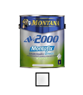 PINTURA AV-2000 MONTAFIX SATINADO BLANCO GALON (MONTANA)