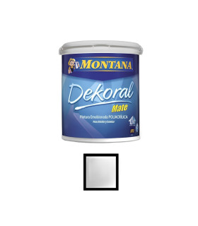 PINTURA DEKORAL INT/EXT BLANCO MATE GALON (MONTANA)