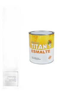 PINTURA ESMALTE TITAN BLANCO GALON (MANPICA)