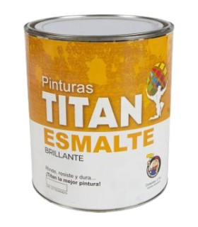 PINTURA ESMALTE TITAN NEGRO GALON (MANPICA)