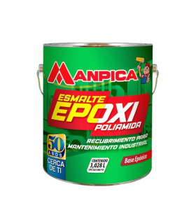 PINTURA ESMALTE EPOXICA NEGRO GALON (MANPICA)