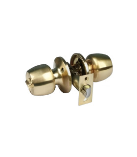 CERRADURA MANILLA T/PIQUETA C/LLAVE SATIN (BRUFER)