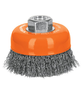 CEPILLO ALAMBRE COPA 3"X14M 12500RPM CO-508M (TRUPER)