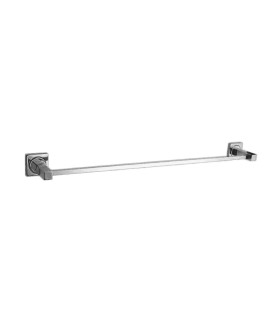 PORTA TOALLA CUADRADO 60CMTS INOX SATINADO (QM)