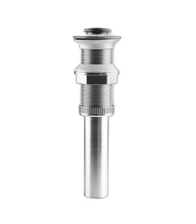 DESAGUE LAVAMANOS POP UP INOX C/REBOSE (QM)