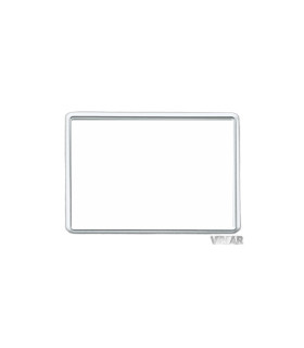 PLACA 3 MODULOS PLATA MATE (VIMAR PLANA)